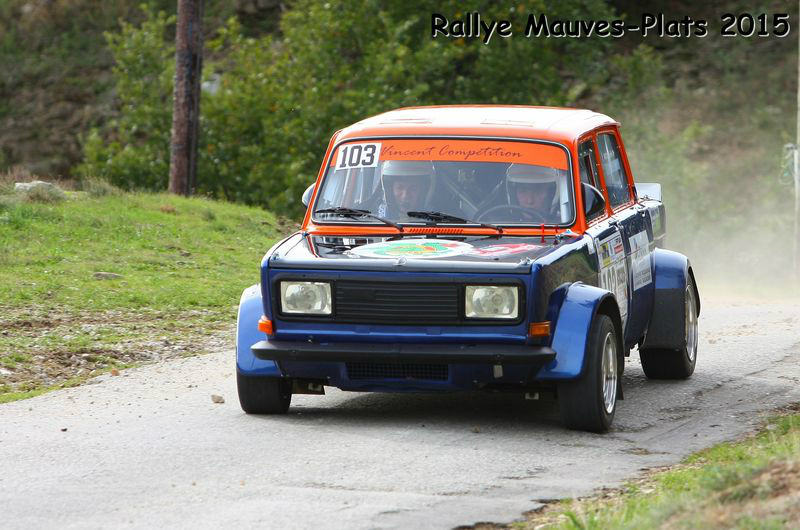 Photo Rallye Mauves Plats 2015