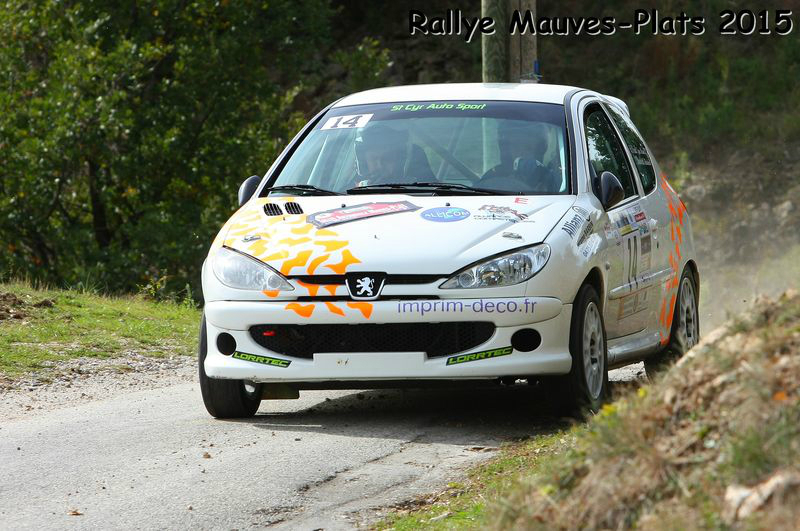 Photo Rallye Mauves Plats 2015