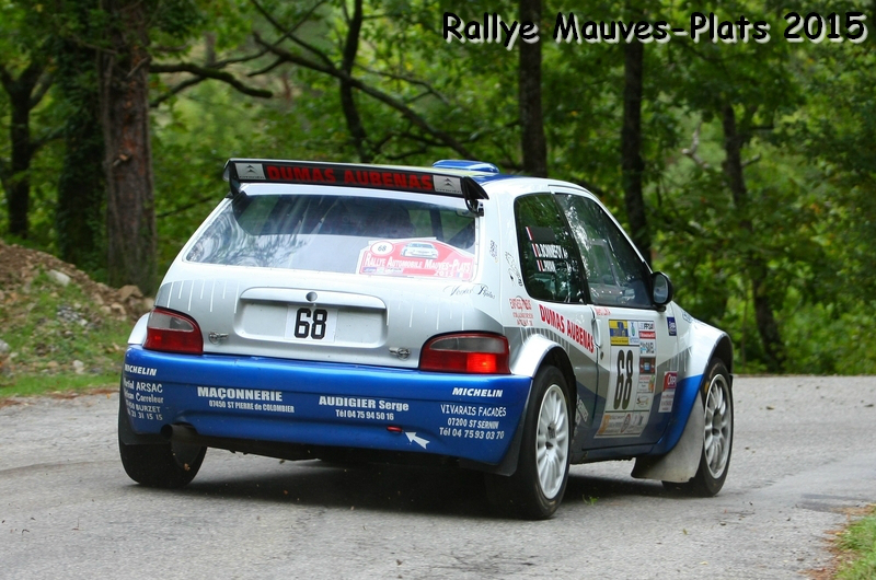 Photo Rallye Mauves Plats 2015