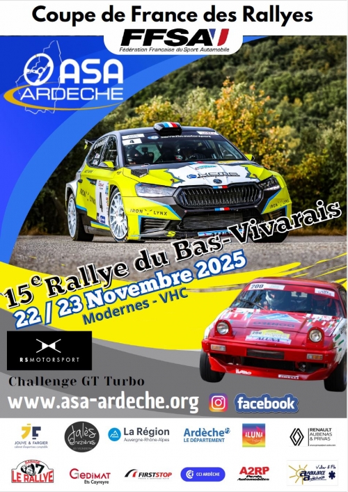 Photo 15ème Rallye Régional du Bas Vivarais Moderne - VHC
